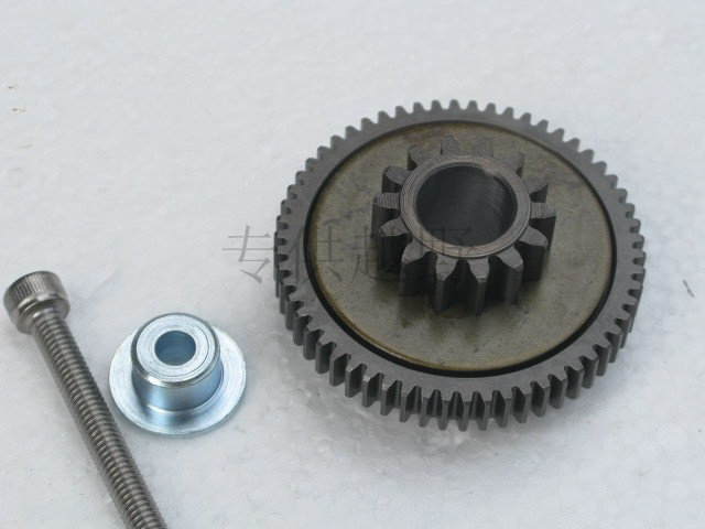 Off-road vehicle T6 NC Zhenglin Zongshen NC250 Engine starter motor bridge tooth size double-linked teeth