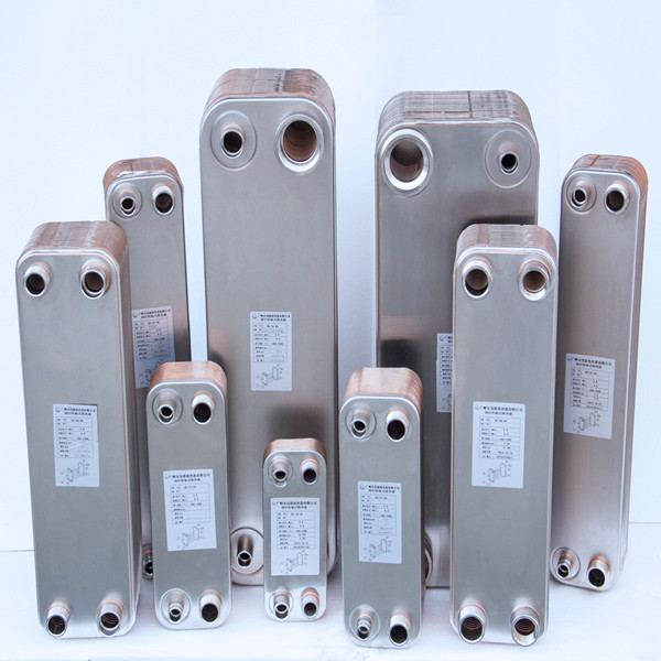 Customized stainless steel brazing plate heat exchanger oil cooling refrigeration and heating recycling economy Evaporation Condensed Water water