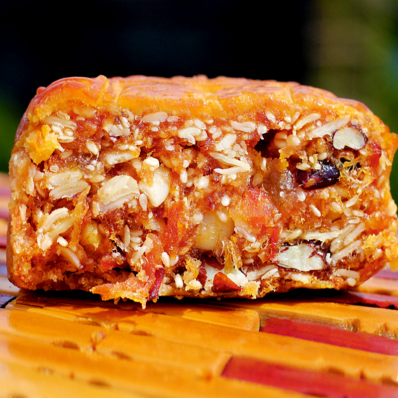 Hong Kong Yipin Char Siu Five-ren Golden leg Mooncake Old-fashioned traditional bulk multi-taste Guangdong Guang-style handmade ham