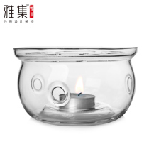 Yagi glass insulation base heating base teapot insulation base thermostat tea warmer glass tea set