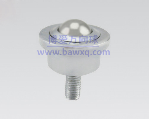 Stainless steel 304 material SP15-FL universal ball with rod M8 bull's eye ball bearing