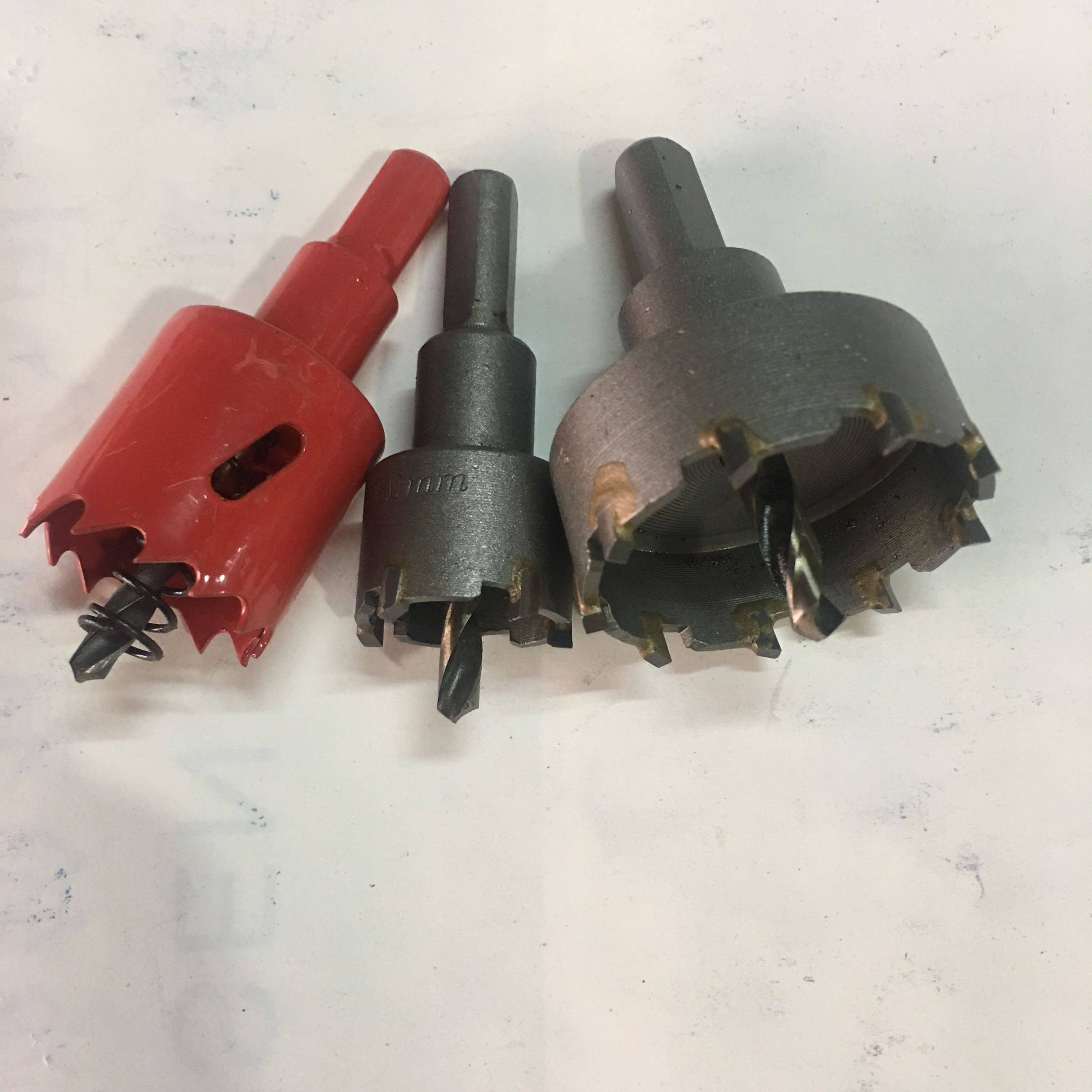 Stainless steel driller underhole drilling steel sheet iron plate drilling hard alloy perforated drill bit metal reaming machine