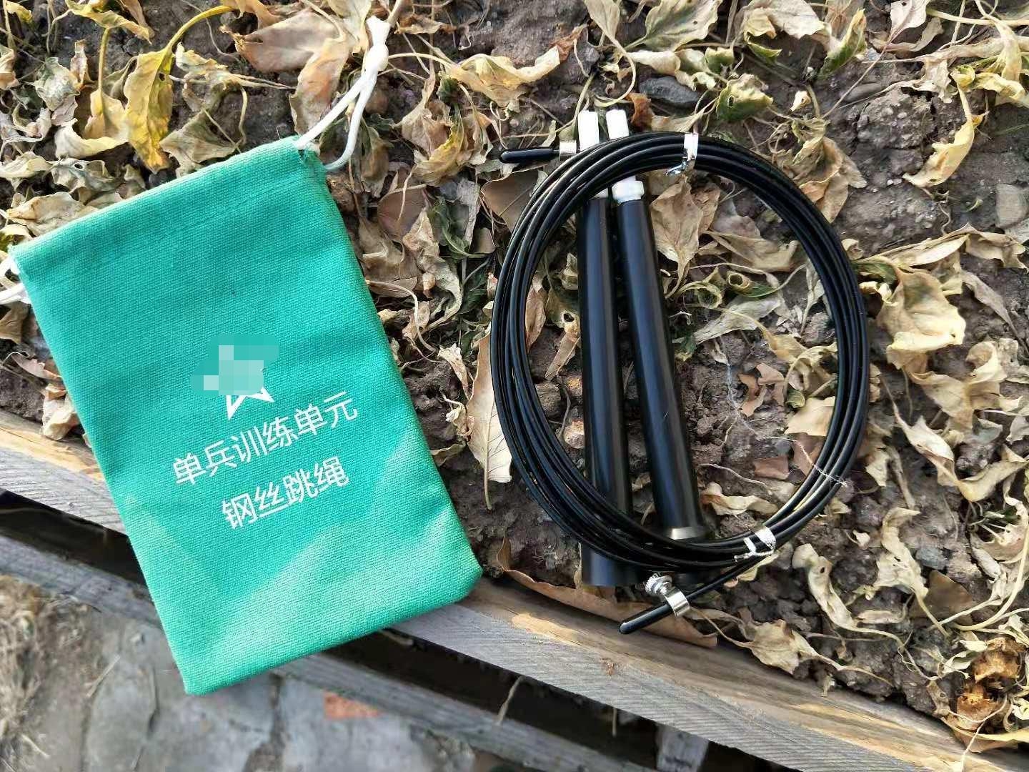 Force wire jump rope singleton training unit uniformly fitness strong durable plastic light handle professional sports rope