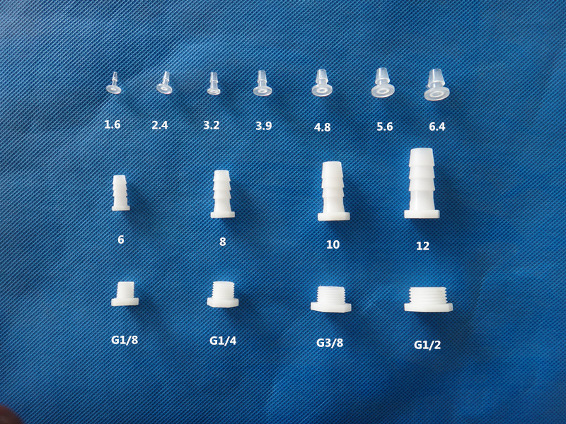 Plastic joint hose resistance plug hose suffocation thread outer tooth resistance tube plug tube joint