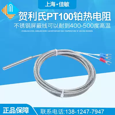 High temperature sensor Imported from Germany Heraeus PT-100 platinum thermal resistance PT100 temperature sensor Class A