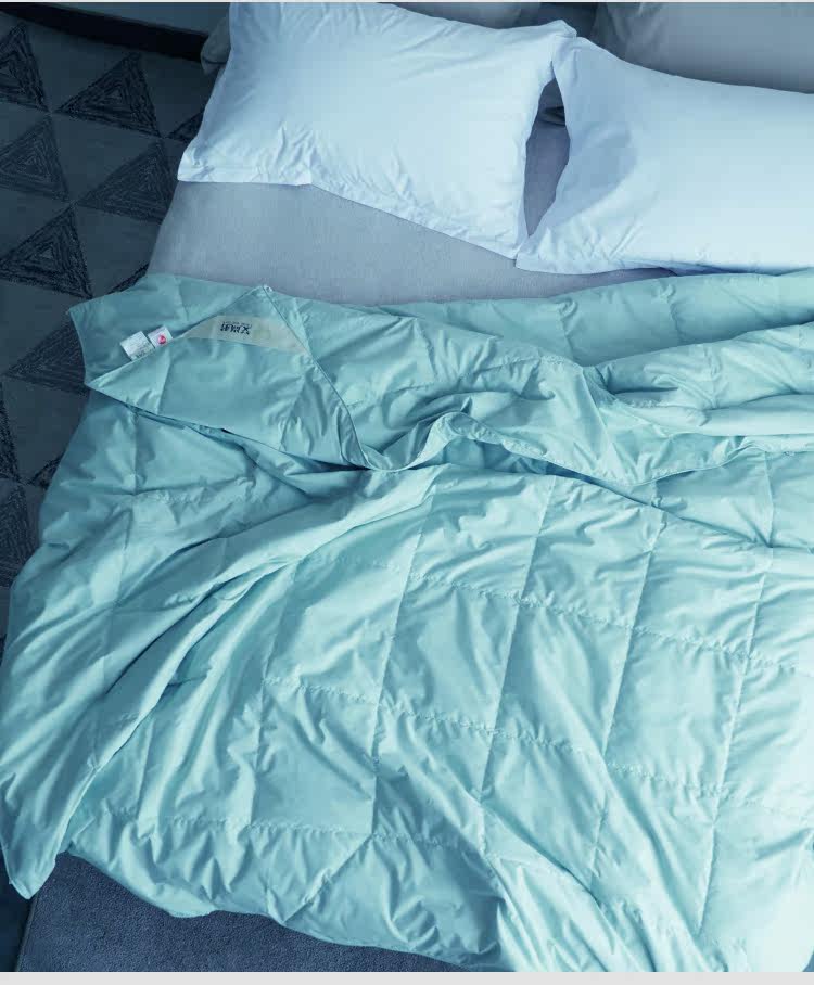中国羽协保障产品 艾尚羽 可水洗轻薄鹅绒被 夏凉被 1.5m*2.1m 图17
