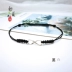 Cặp dây đỏ đôi S925 sterling bạc vòng tay cặp 8 chữ không giới hạn tình yêu nam nữ vòng tay đen năm nay tặng bạn gái vòng tay cặp Vòng đeo tay Clasp