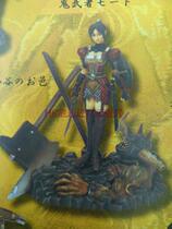  3)Genuine Furuta box egg ghost martial arts scene modeling scene model hand-made doll