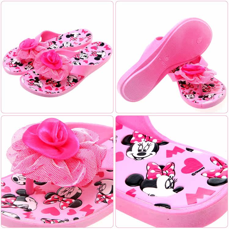 Pantoufles enfants DISNEY pour été - semelle plastique - Ref 1034974 Image 8