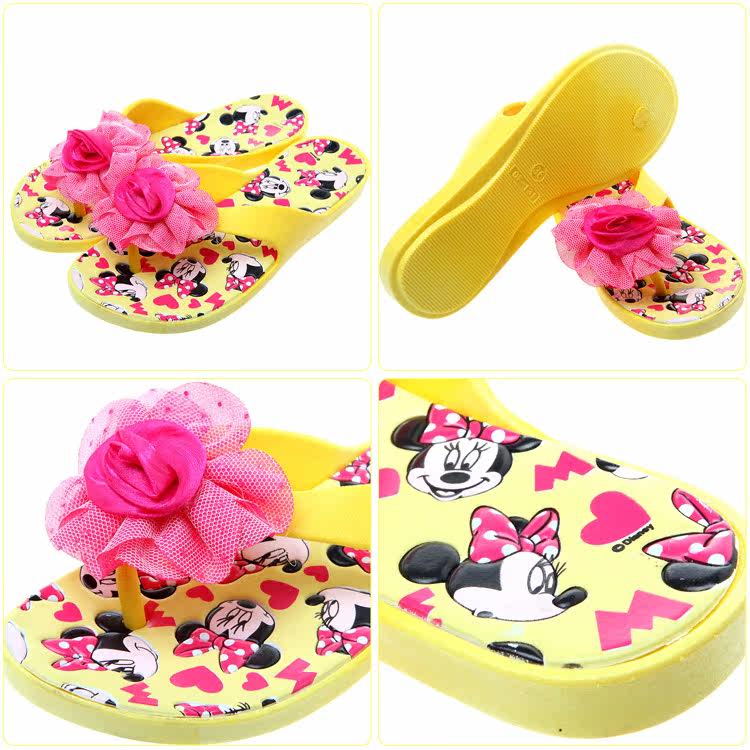 Pantoufles enfants DISNEY pour été - semelle plastique - Ref 1034974 Image 11