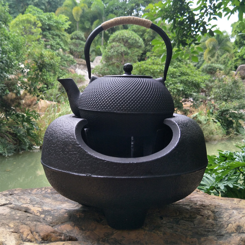 Old fire bowl charcoal stove Handmade iron stove tea charcoal stove Large charcoal stove Heating cast iron stove Big Wood charcoal stove