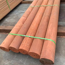 Anticorrosive wood fir wood column cylinder Pinus sylvestris board Citi pine square outdoor garden pavilion beam wood
