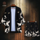 Kimono Tao áo kiểu nam cẩu áo mùa hè mỏng áo áo lỏng lẻo cardigan nắng hôn đầu Tang váy