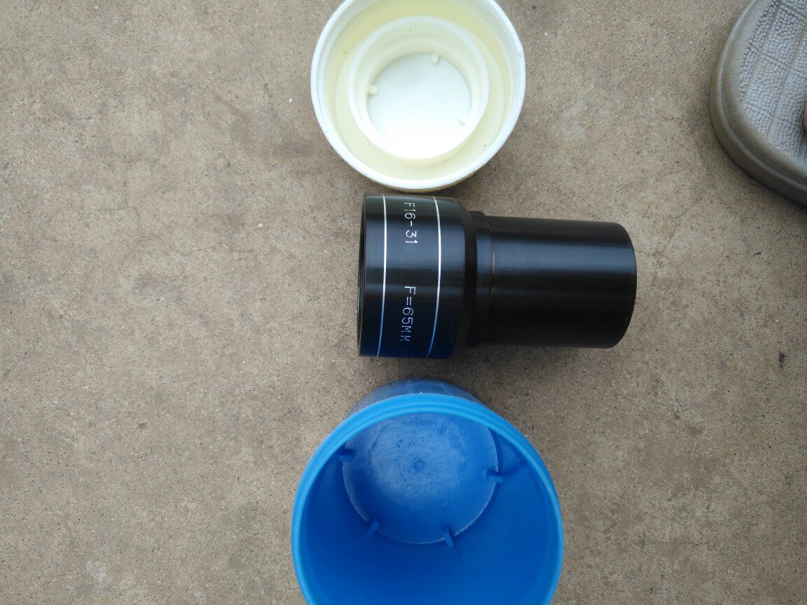 The 16MM film lens is 65MM new