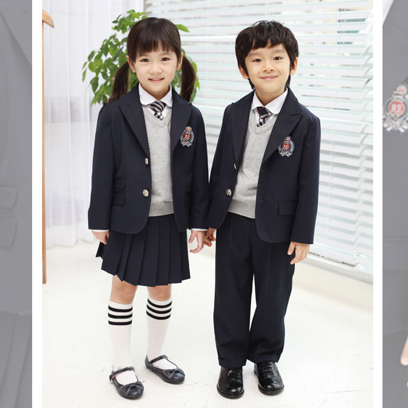 Children's class clothes kindergarten Garden Uniforms School Uniform customized Spring and Autumn Winter Inn College suits School uniforms for primary and middle school students