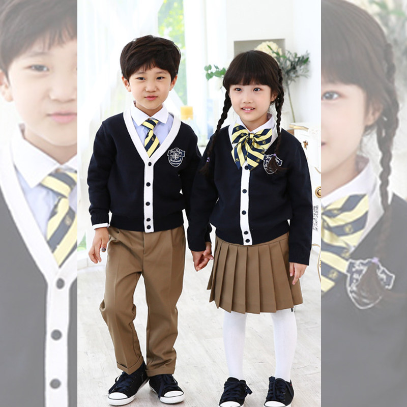 Garden Suit Suit Elementary School Children's School Uniforms Spring And Autumn Clothes Yinglun Kindergarten School Uniforms New Kindergarten Garden Clothes