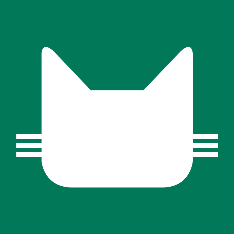 猫子品牌日化折扣店的LOGO