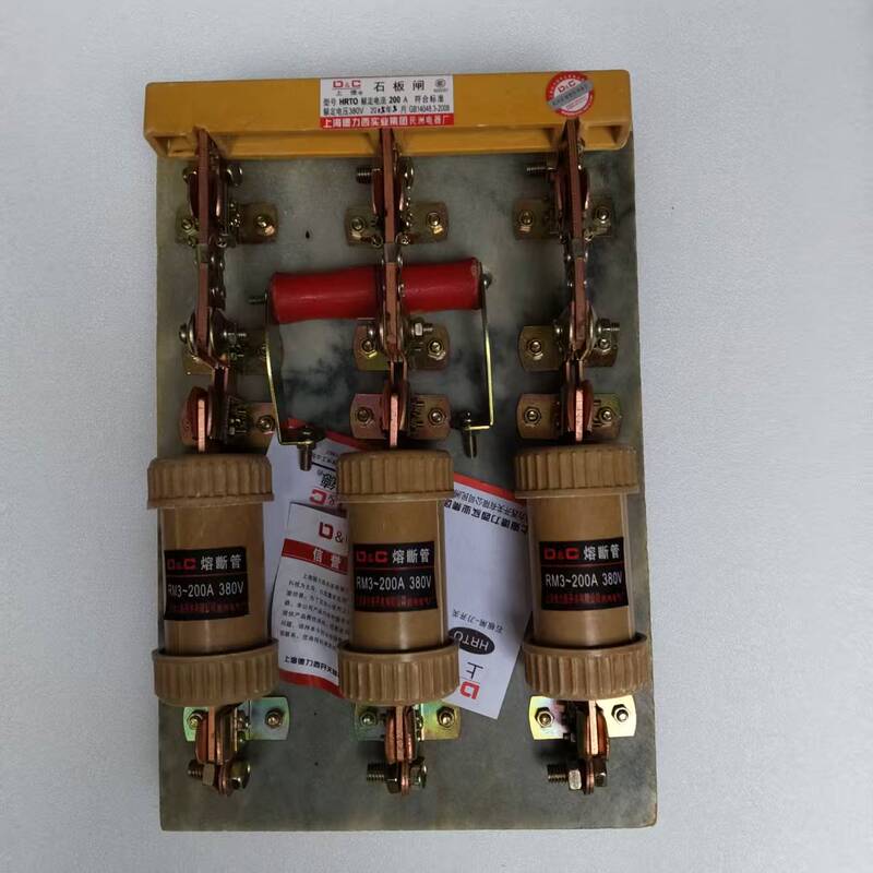 Stone Plate Knife Switch Hrto-An 200A300A400A with Fuse Tube and Fiberglass Fuse Stone Plate Knife Switch Hrto-An 200A300A400A with Fuse Tube and Fiberglass Fuse