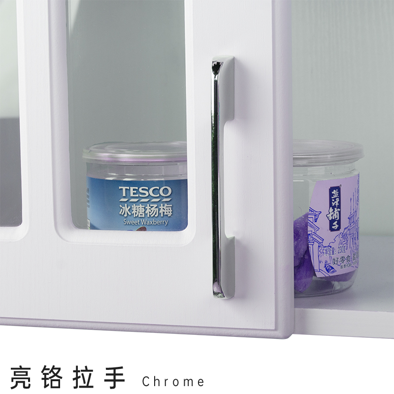 TV cabinet shoe cabinet wardrobe hanging cabinet bedside table and other furniture cabinet door drawer zinc alloy European style modern minimalist handle