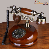 Dickdenton Dickdenton European antique vintage retro old nine-door with the same rotary dial telephone