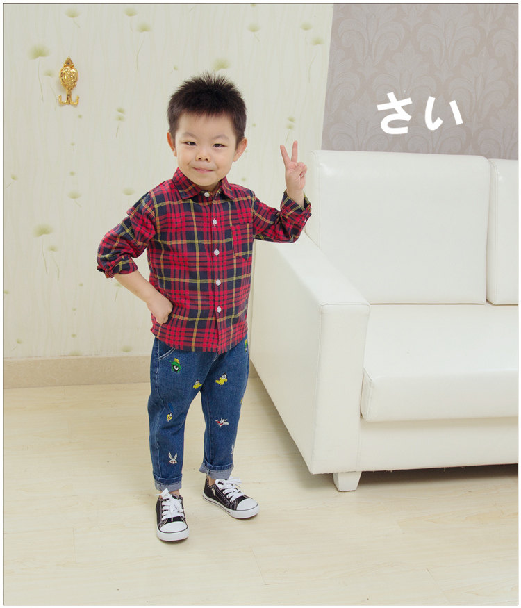 Chemise garcon à manche longue - Ref 2075994 Image 20