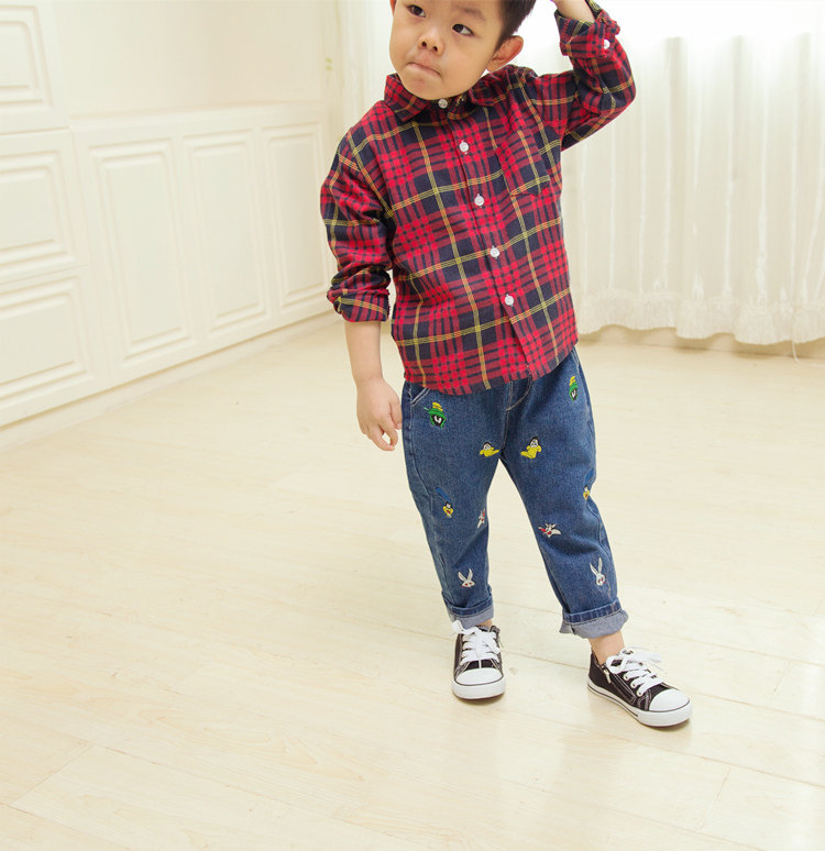 Chemise garcon à manche longue - Ref 2075994 Image 19