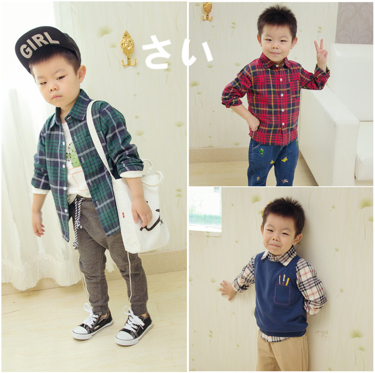 Chemise garcon à manche longue - Ref 2075994 Image 8