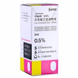 Santen/Towering Cola, левофлоксацин, капающий глаз жидкость 5 мл: 24,4 мг*1 поддержание/коробка подлинная высокая жидкая кока -кока -кола.