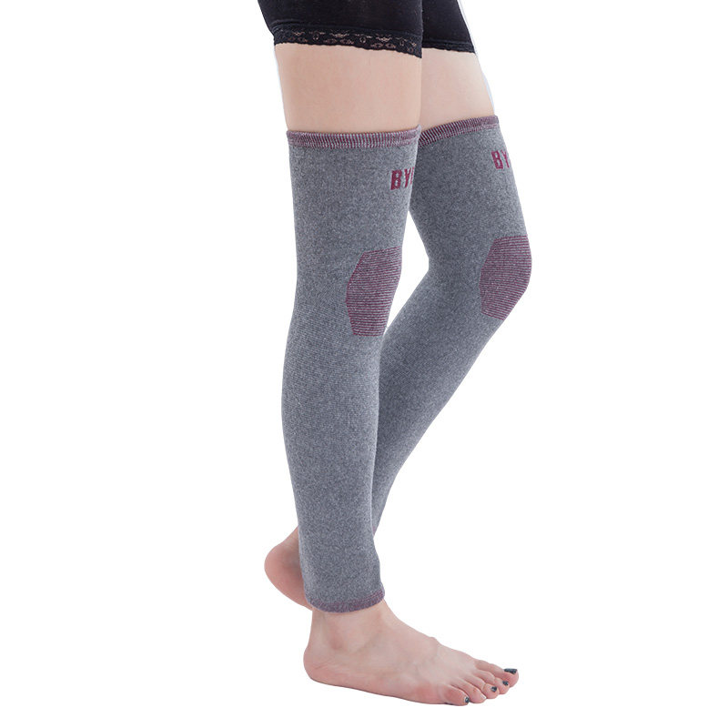 长款护膝保暖老寒腿男女士护小腿神器袜套关节秋冬互膝盖防寒护漆