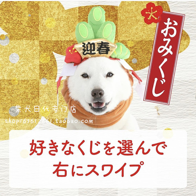 (Japan) 2020 New Year's Eve Japanese Internet celebrity Shirato Jiro has the same New Year hat