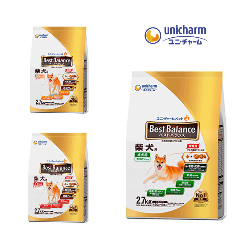 (Japan) New Packaging Best Balance Genki Shiba Inu Adult Dog Food Upgraded Version