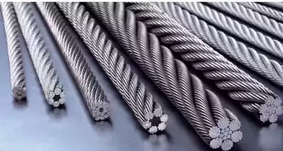 Steel wire rope 8 strands rope with oil rope smooth gantry crane wire rope 8t * 36WS IWR-22mm-46mm