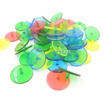 Golf mark ball mark color 24MM plastic Mark plastic colorful colorful ball mark colorful