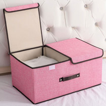 Bed storage box Clothes box Clothes finishing box Put things storage box grid divider artifact Home