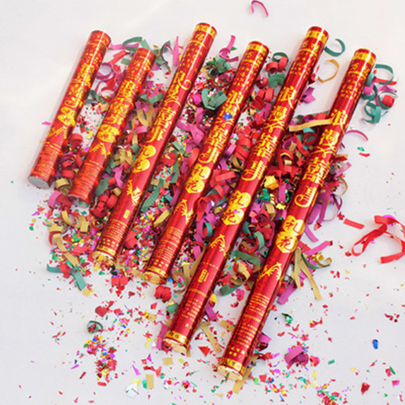 Salute Salute Flower Spray Cylinder Wedding Wedding Wedding Wedding Bride color with spray flowers Handheld for opening activities Flower Cannon Celebration Supplies-Taobao