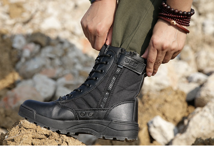 Bottes militaires pour homme - encapsulé - Ref 1397081 Image 34