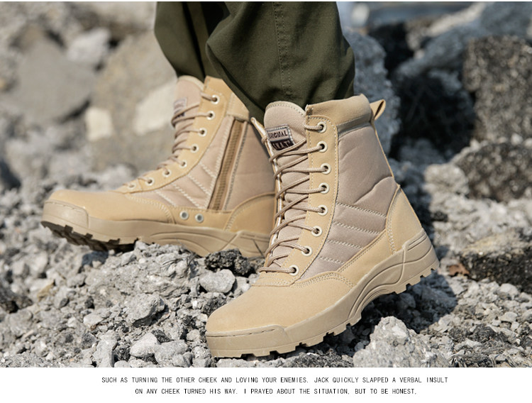 Bottes militaires pour homme - encapsulé - Ref 1397081 Image 21