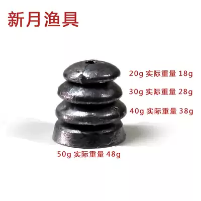 Special price replica lead reverse plate flap lead drop 20 to 50 grams Sea Pole lead splint Hook drop fishing accessories