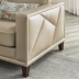 Uvan Art Chloe / Ghế sofa da nghệ thuật hiện đại của Mỹ phòng khách tay ba lớp da đầu tiên 265B-18 - Ghế sô pha