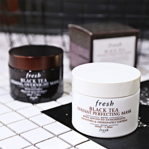 Fresh, красный (черный) чай, восстанавливающая разглаживающая маска для лица, ночное очищающее молочко, 100 мл