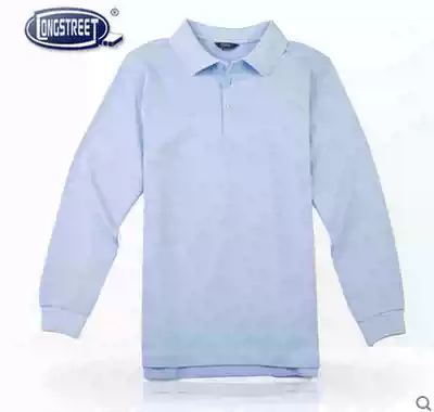 Lan Shi Yinglun children's clothing cotton boys navy blue long shirt T-shirt T-5002-B students boys long sleeve