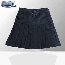 (Lan Shi) British childrens clothing Huadahdah D-ring skirt pants QK-5415 Tibetan green card system Campus