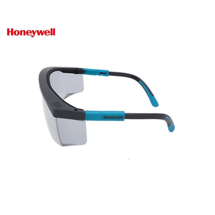 Honeywell 120500 S200G Transparent Tranquil Blue Mirror Frame Scratch-resistant Men's and Women's Windproof, Sandproof and Fogproof