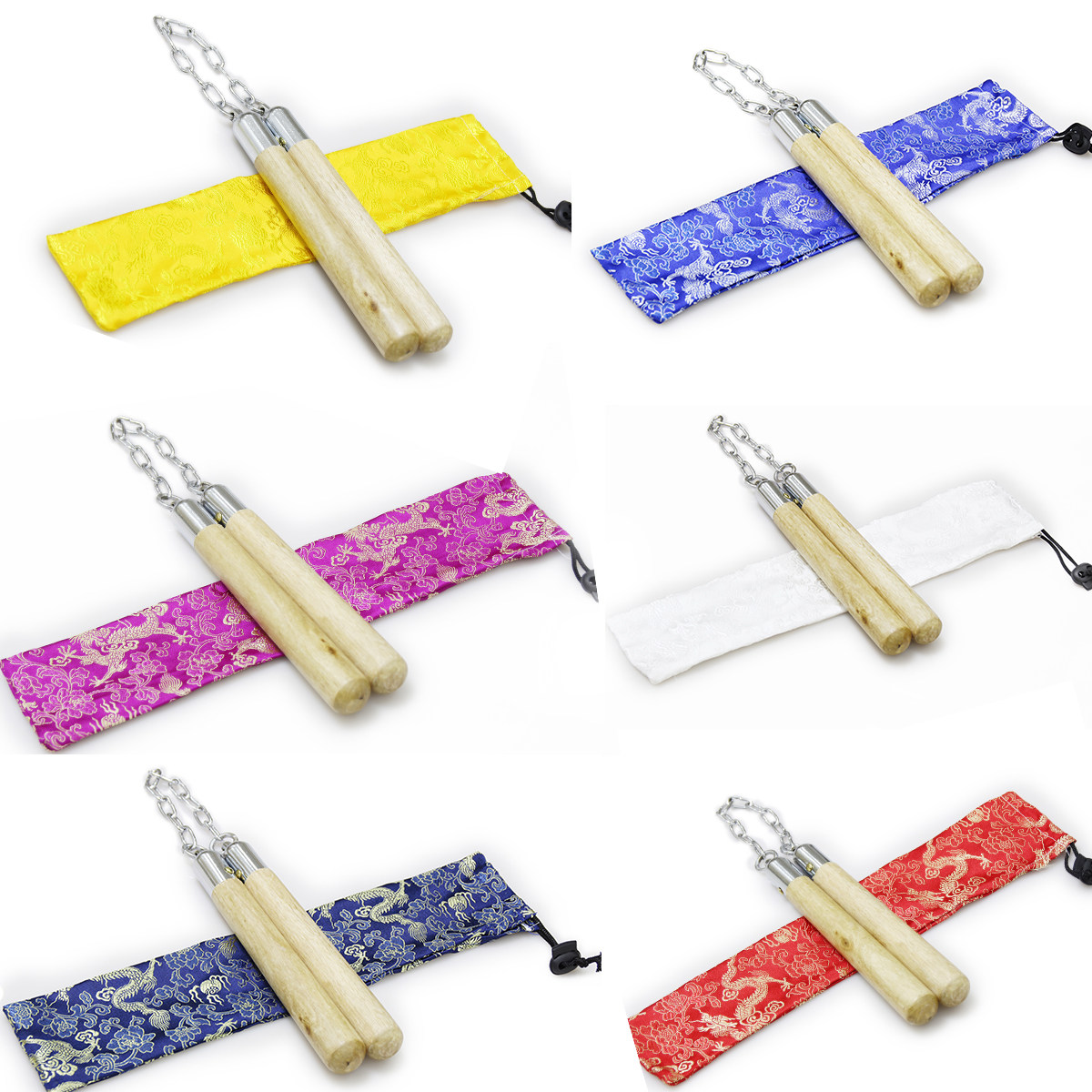 Pocket mini mini double section stick double cut stick real fight wood stick short and tough with dark hide and plain style