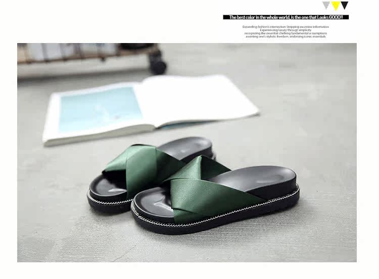 Sandales femme      en satin - Ref 2672090 Image 18