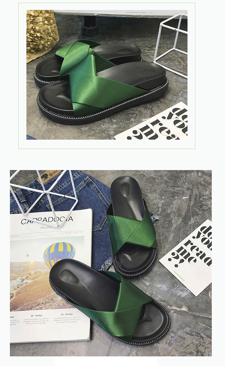 Sandales femme      en satin - Ref 2672092 Image 12