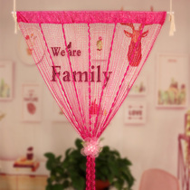 Silver Curtain Lantern Curtain Room Floating Window Decoration Inwind Wire Curtain Door Curtain Silk Curtain Living-room Screen Partition Flow Suss Curtain