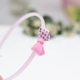 Acrylic Bow Headband Kẹo Màu Kẹp tóc trẻ em headband Phụ kiện tóc Hàn Quốc Mũ cô gái Liu Haijia - Phụ kiện tóc