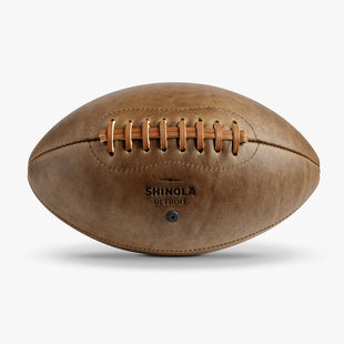 USA製 Shinola 本革 アメリカンフットボール 練習球 スポーツ・レジャー用品