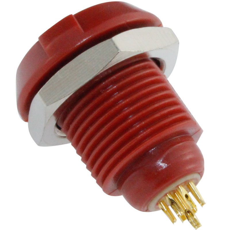 Quick push-pull plug-in connector plastic 1P socket PKG internal fixed integrated socket medical interface